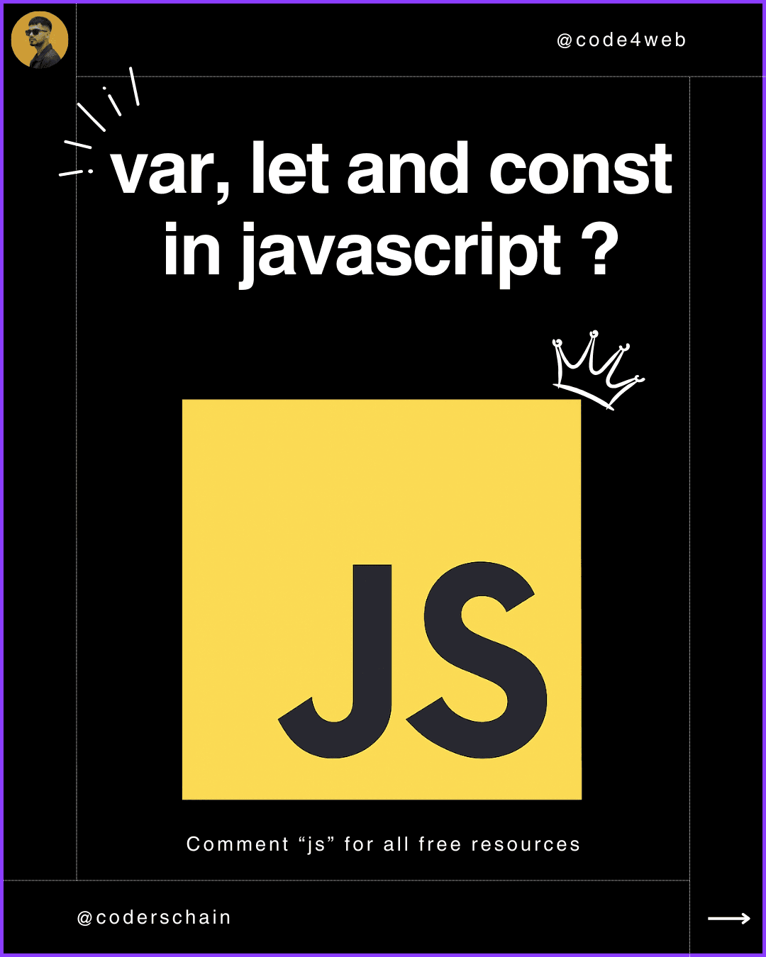 var, let and const in javascript